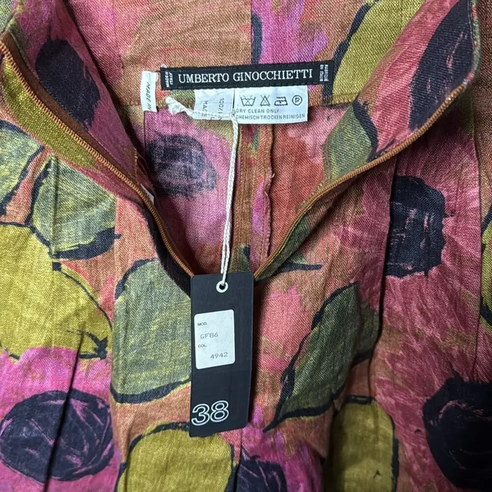 Vintage NWT Umberto Ginocchietti Floral Shorts